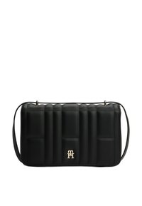 Tommy Hilfiger MONOGRAM QUILTED - Cross body bag - black