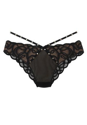 LASCANA, PETITE FLEUR GOLD BY LASCANA - Slip - black-carame