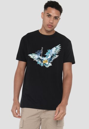 Cotton Soul, HARRY POTTER HEDWIG - Print T-shirt - black