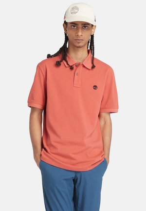 Polo shirt - burnt sienna app