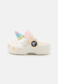 Crocs - CLASSIC IAM RAINBOW UNICORN - Pantolette flach - chalk Thumbnail-Bild 1