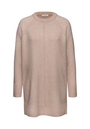 LONG - Strickpullover - rosenholz