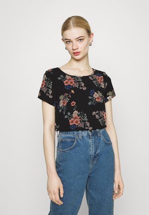VMSAGA - Print T-shirt - black