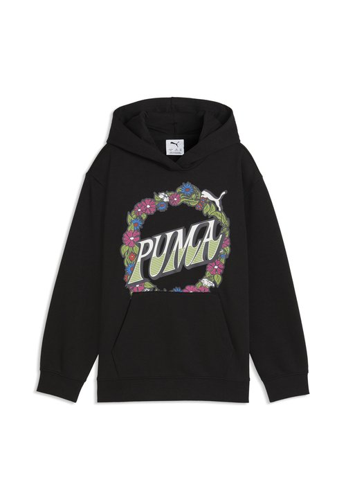 PUMA MID90S RELAXED GRAPHIC HOODIE TR G - Hoodie - black — foto 4