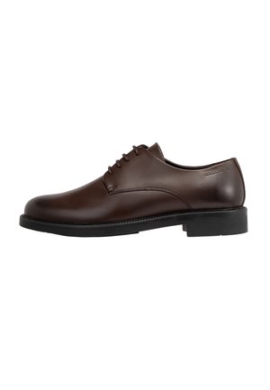 Zakelijke veterschoenen - darkbrown