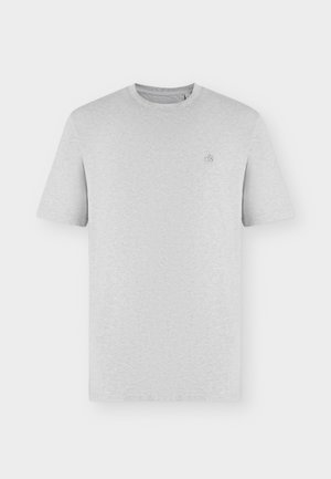 Scotch & Soda, CORE LOGO - Základné tričko - grey melange