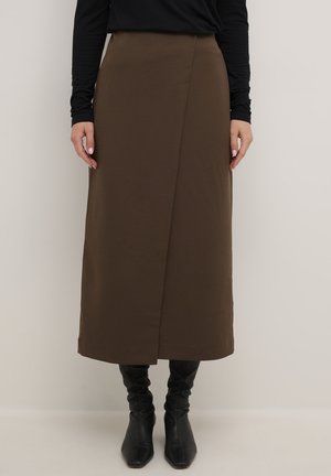 BEA - Wrap skirt - hot fudge