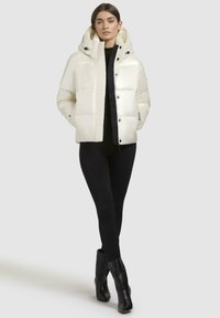khujo DEVINA SHINY-YM - Vinterjakker - off white