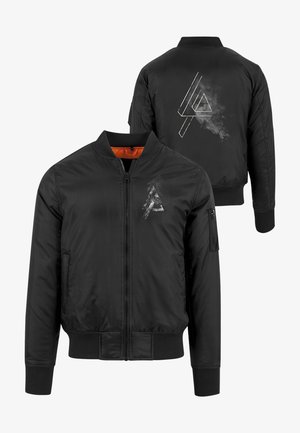 MISTER TEE HERREN LINKIN PARK BOMBER JACKET - Bomber Jacket - black