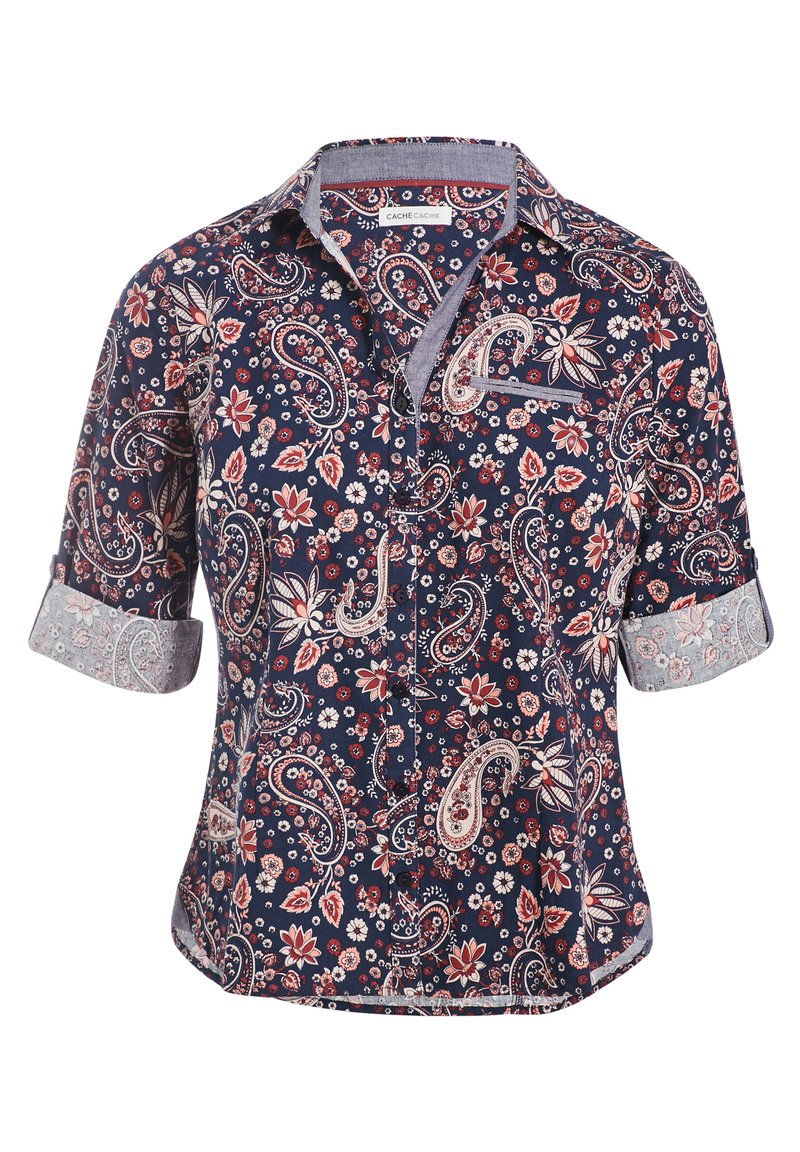 Cache Cache Button-down blouse - bleu marine