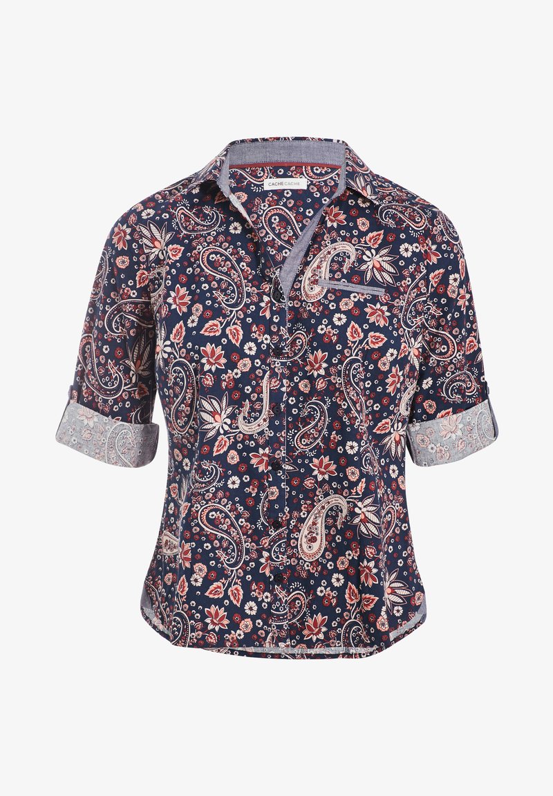 Cache Cache Button-down blouse - bleu marine