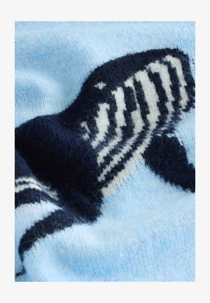 Next CREW NECK - Maglione - light blue whale