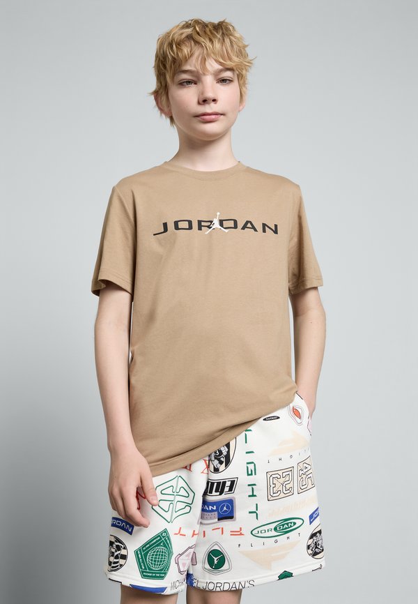 AIR CREW TEE - Print T-shirt - desert camo