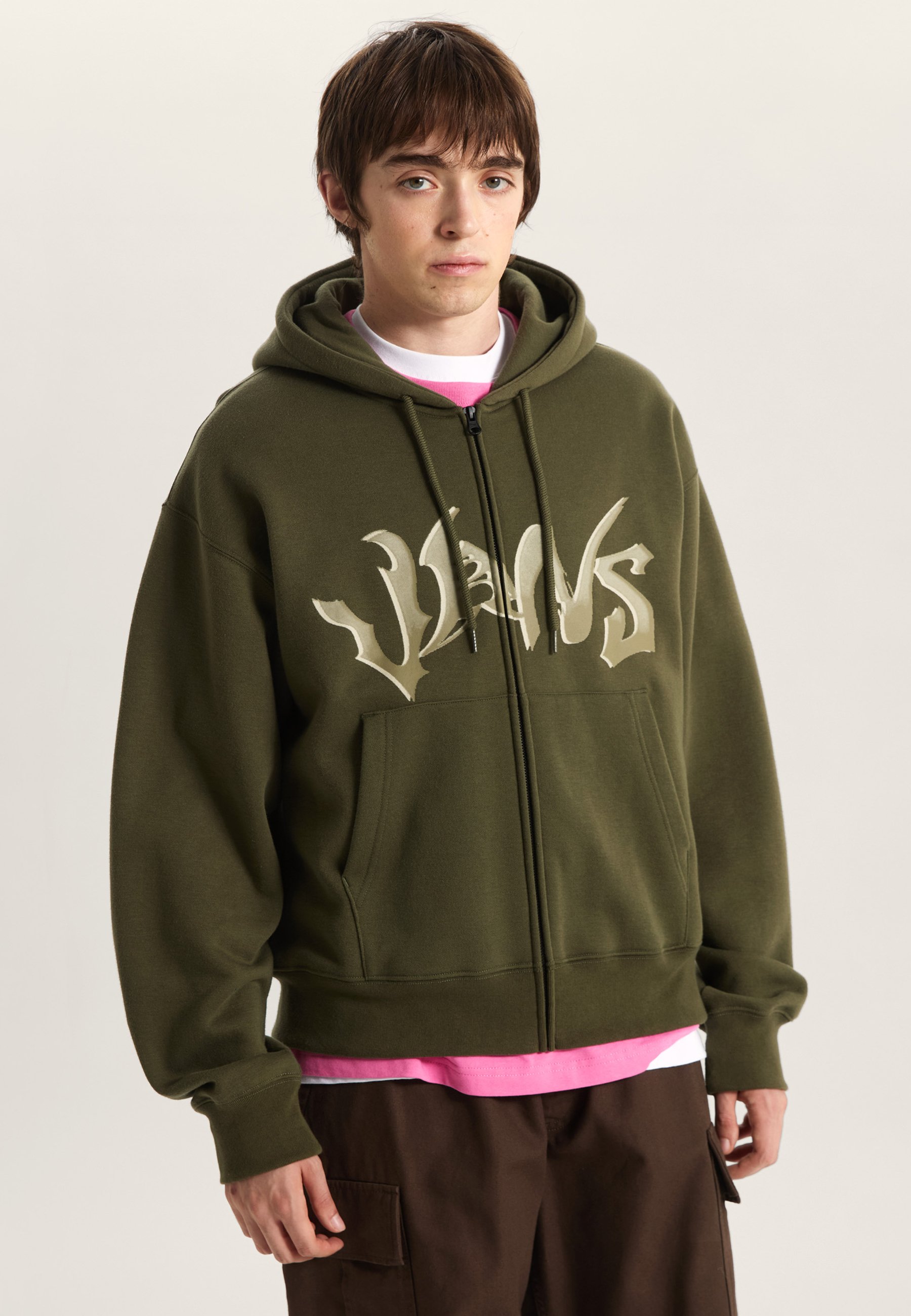 Vans 와일드 서클 풀 집업 스웨트셔츠