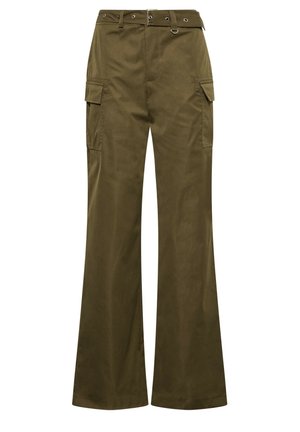 Long Tall Sally BELTED  - Pantalon cargo - green