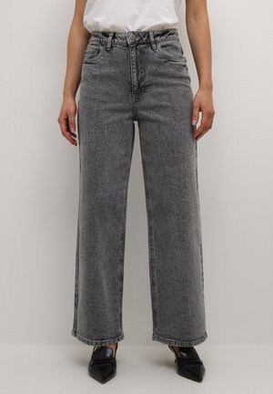RYANA  - Alt laienevad teksad - light grey denim