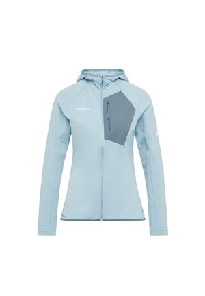 Mammut, MAMMUT AENERGY LIGHT ML HOODED JACKET WOMEN - Giacca da sci - nebla-strata