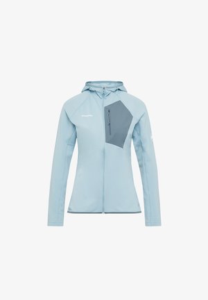Mammut, MAMMUT AENERGY LIGHT ML HOODED JACKET WOMEN - Skijakke - nebla-strata