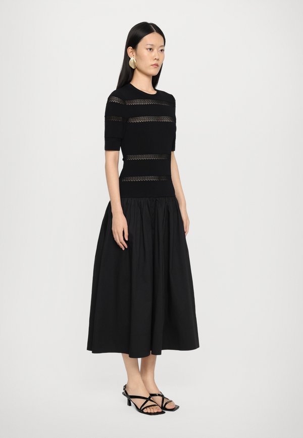 DEVON KNIT LONG COMBO DRESS - Maxi dress4