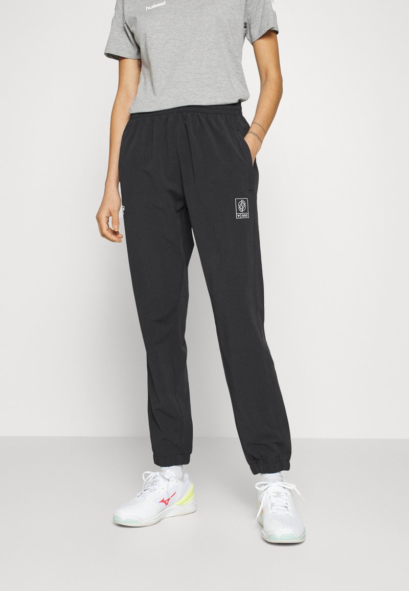 Damen Sportbekleidung | Hummel TRACK PANTS Jogginghose black/schwarz - UK92622 Damen Sportbekleidung | Hummel TRACK PANTS Jogginghose black/schwarz - UK92622
