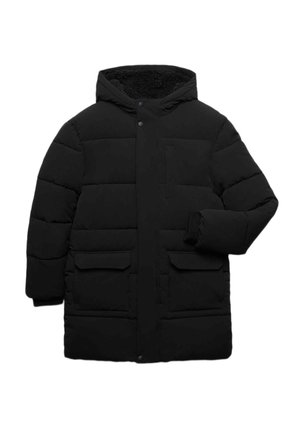 Marks & Spencer, LONGLINE HEAVY WEIGHT PADDED COAT..UNISEX - Wintermantel - black