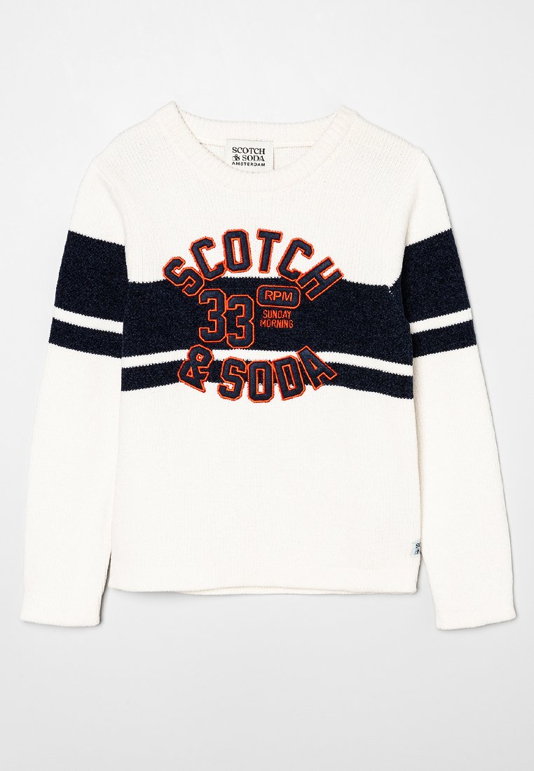 Scotch & Soda Trui wit Scotch & Soda Trui wit