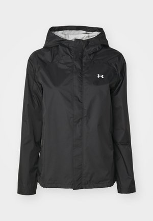 Under Armour CLOUDSTRIKE JACKET - Vandeniui atspari striukė - black/white
