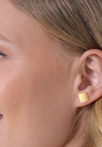 Elli VIERECK GEO MINIMAL TREND  ANGOLARE - Ohrringe - gold-coloured