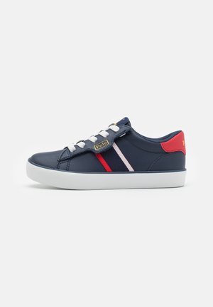 REXLEY UNISEX - Trainers - navy tumbled/red/white