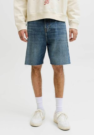 Jack & Jones LOOSE FIT SHORTS RELAXED FIT LOOSE FIT SHORTS - Denimové šortky - blue denim