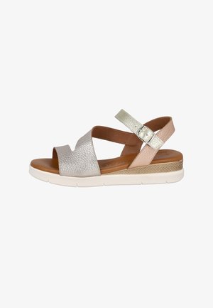 Garzón, SANDALIAS PLANAS - Sandalias con plataforma - gold-coloured