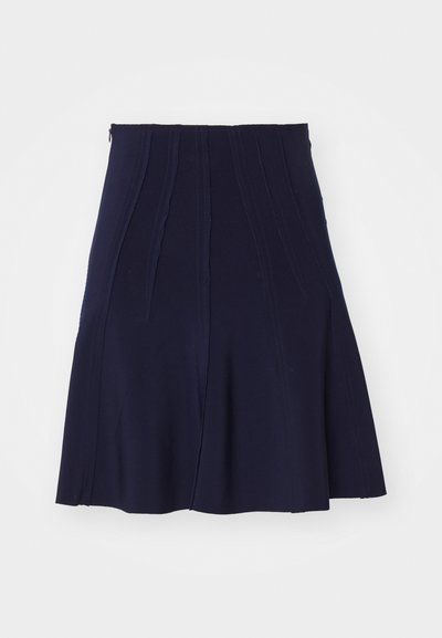 Norma Kamali GRACE MINI SKIRT - Miniszoknya - true navy
