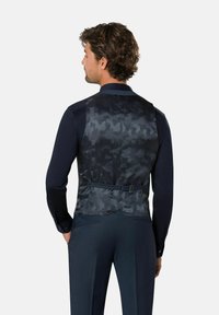 Benvenuto UMBERTO - Weste - dunkelblau meliert