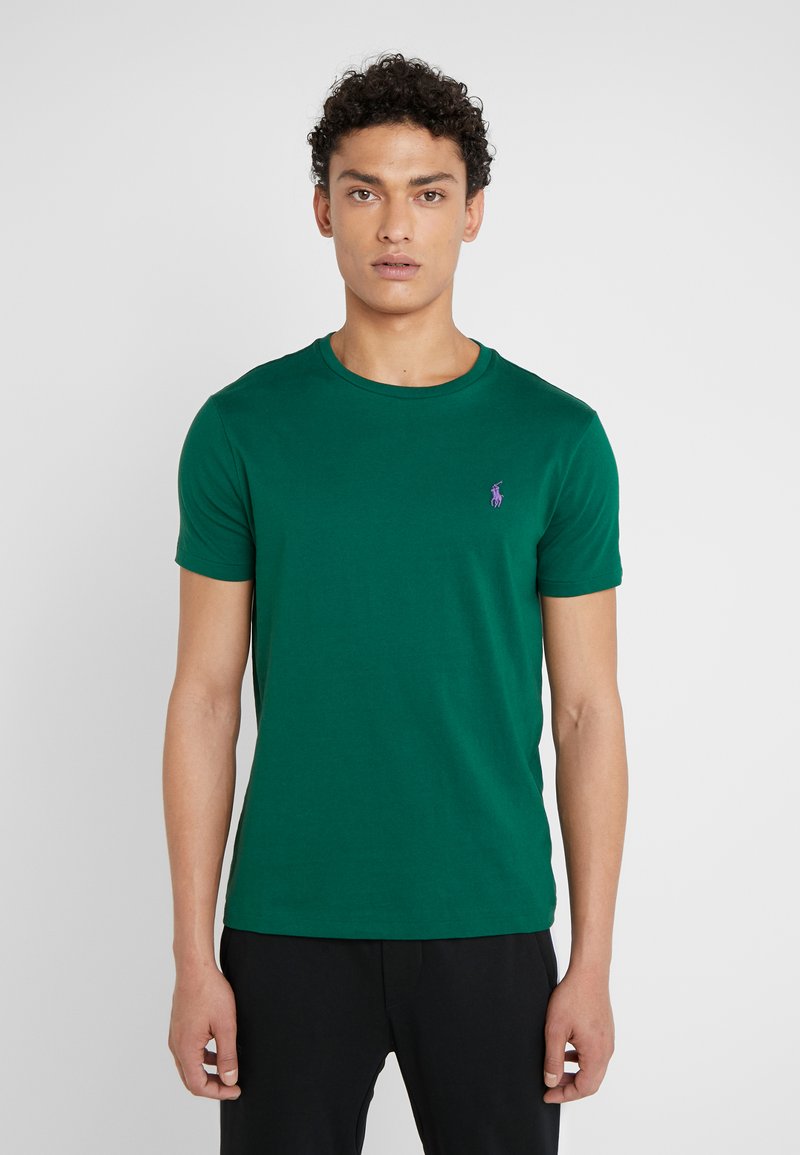 Polo Ralph Lauren CUSTOM SLIM FIT JERSEY CREWNECK T-SHIRT - T-shirt básica - new forest