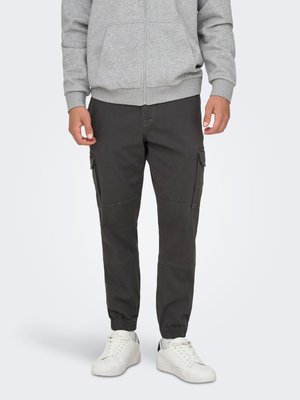 Oldalzsebes nadrágok - grau