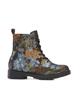 Bottines à lacets - green