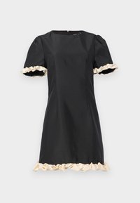 AVANTE MINI DRESS - Koktailové šaty/večierkové šaty - black/white