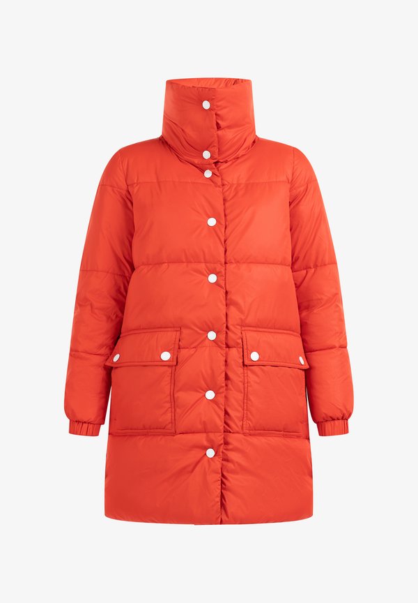 Parka Wintermantel Rot Parka Steppmantel Tommy Hilfiger Tommy
