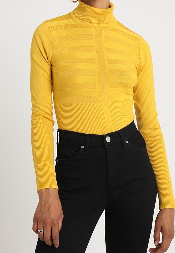 Morgan Strickpullover - mustard yellow