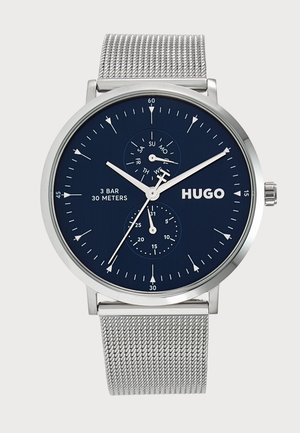 HUGO, #STYLE - Montre - silver-coloured/blue