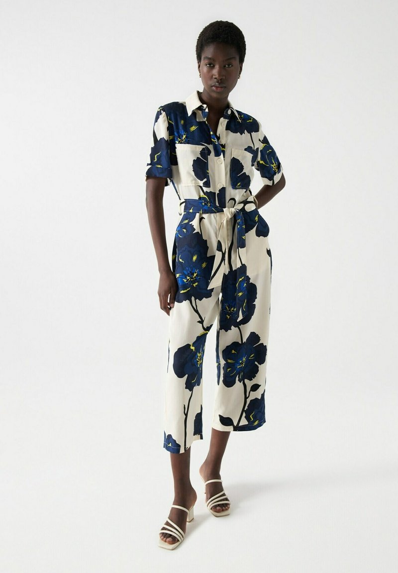 Salsa Jeans REGULAR Tuta jumpsuit Pearl/avorio Zalando.it