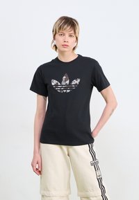 adidas Originals - TEE - T-shirts print - black Miniaturebillede 1