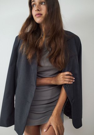 Balmohk, Straight-cut - Blazer - concrete grey