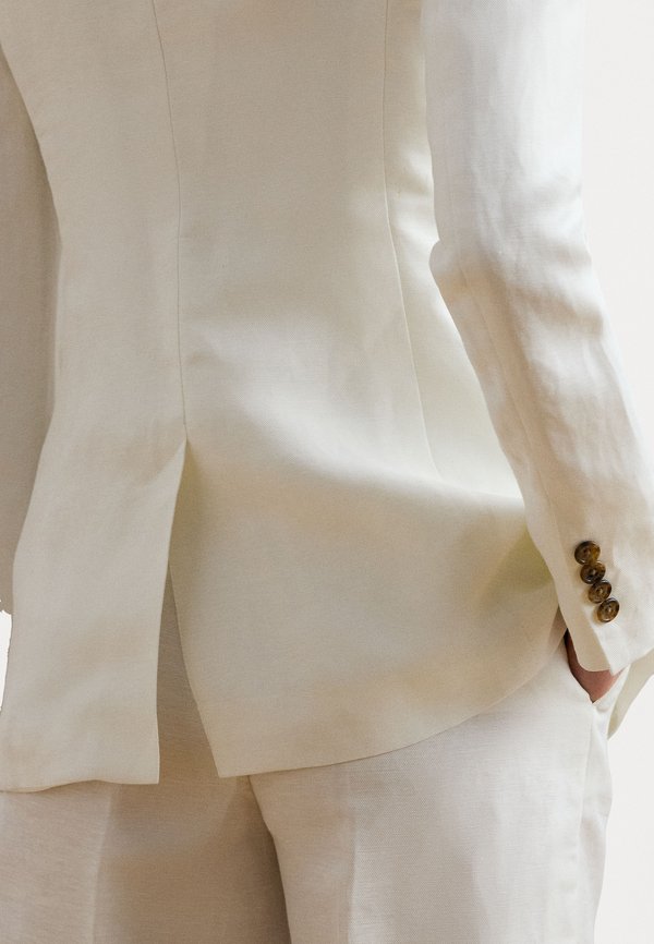 Linen Blend Twill Blazer - Blazer3