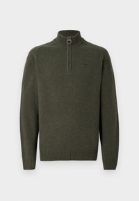 GRANGETOWN HALF ZIP - Camisola - mid olive