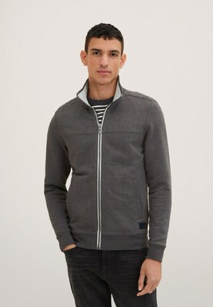 TOM TAILOR Sweatjacke - dark grey melange