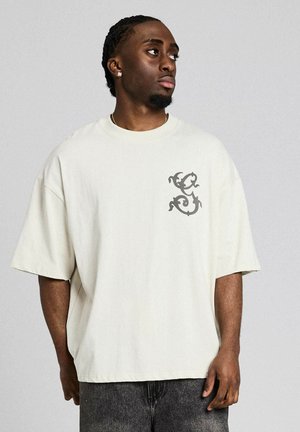 CHIEF WATCHER BOXY  - T-shirt print - off white