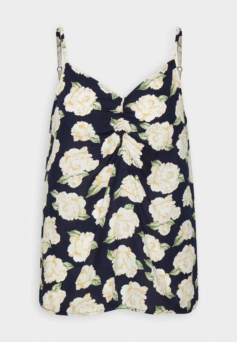 Pieces Top donkerblauw