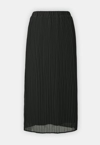 VILA VIOLINDA MIDI SKIRT - Rakott szoknya - black