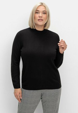 Sheego, Jumper - schwarz